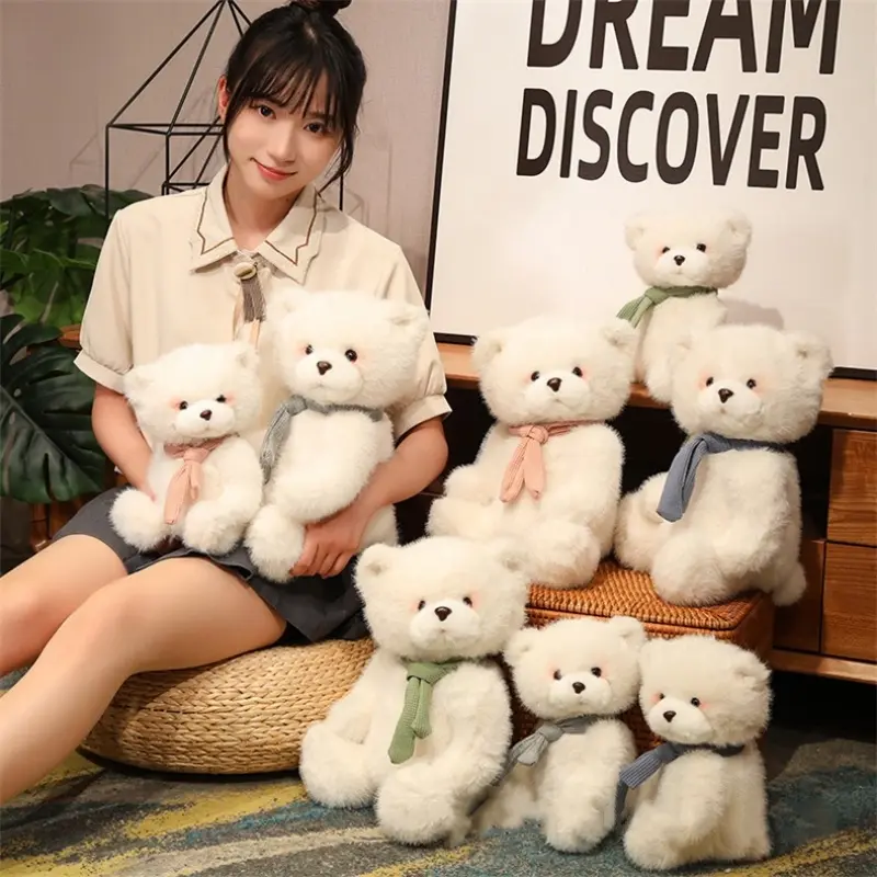 Scarf Teddy bear plush toy custom animal plush toy gifts for promotion