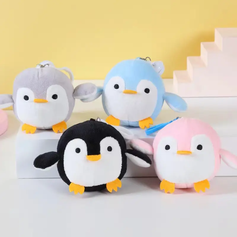 Penguin plush toy cute cartoon little penguin toy decoration keychain toy