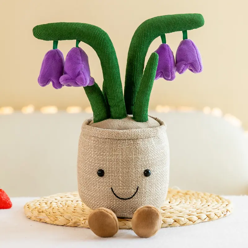 potted plant plush toys 
