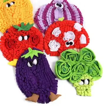 Vegetable Series Pet Snuffle Mat Food Hiding Interactive Snuffle Mat