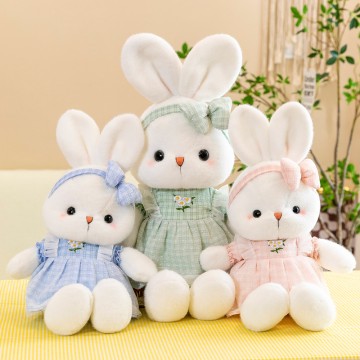 Cute Rabbit plush toys stuffed animal plush toys sleeping throw pillow