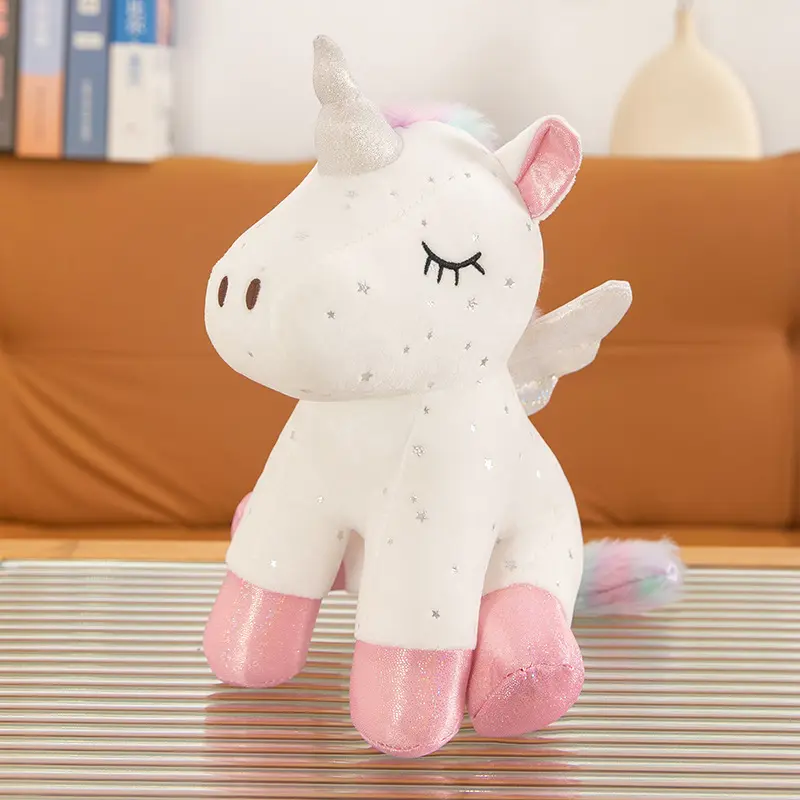 unicorn stuffed animal for bed