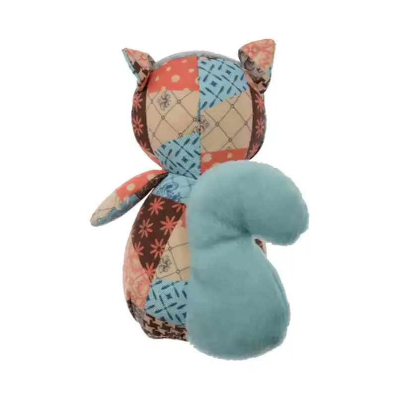 Colorful Plush Dog Toy 