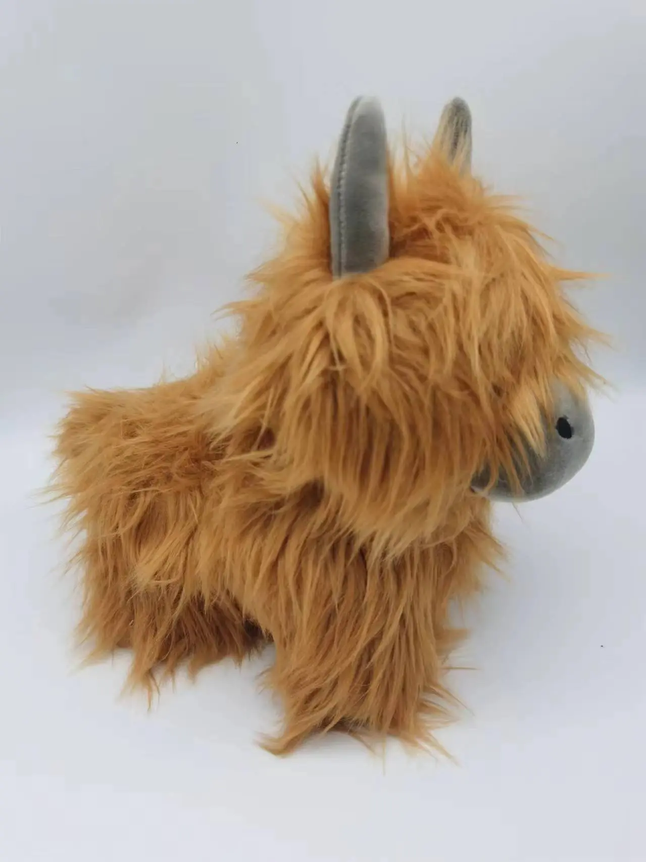 Wholesale High Quality Simulated Long Plush Highland Cow Soft Doll Highland Cow Plush Toy