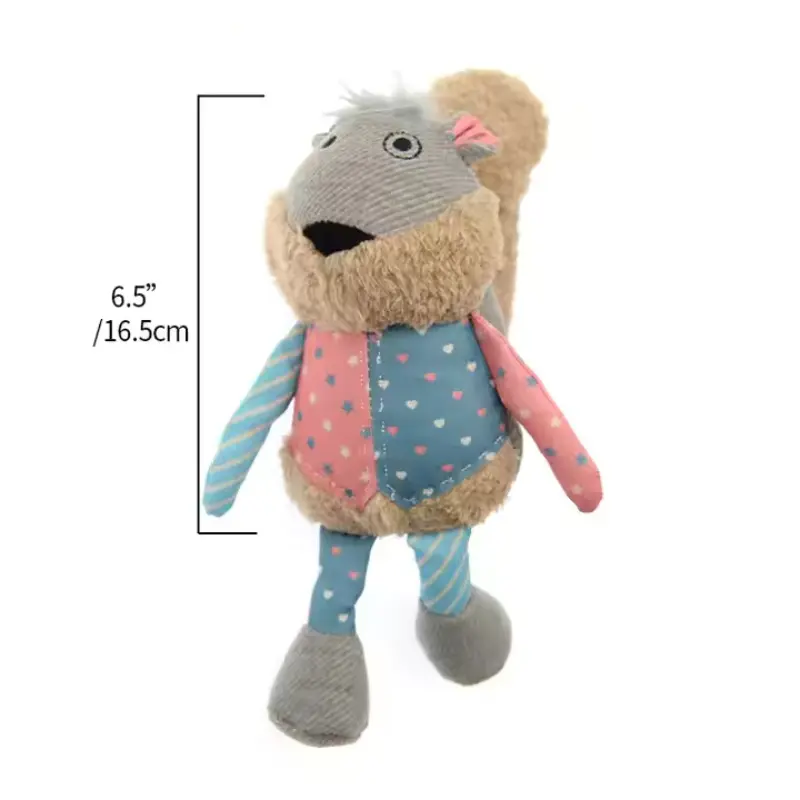Squirrel dog toys