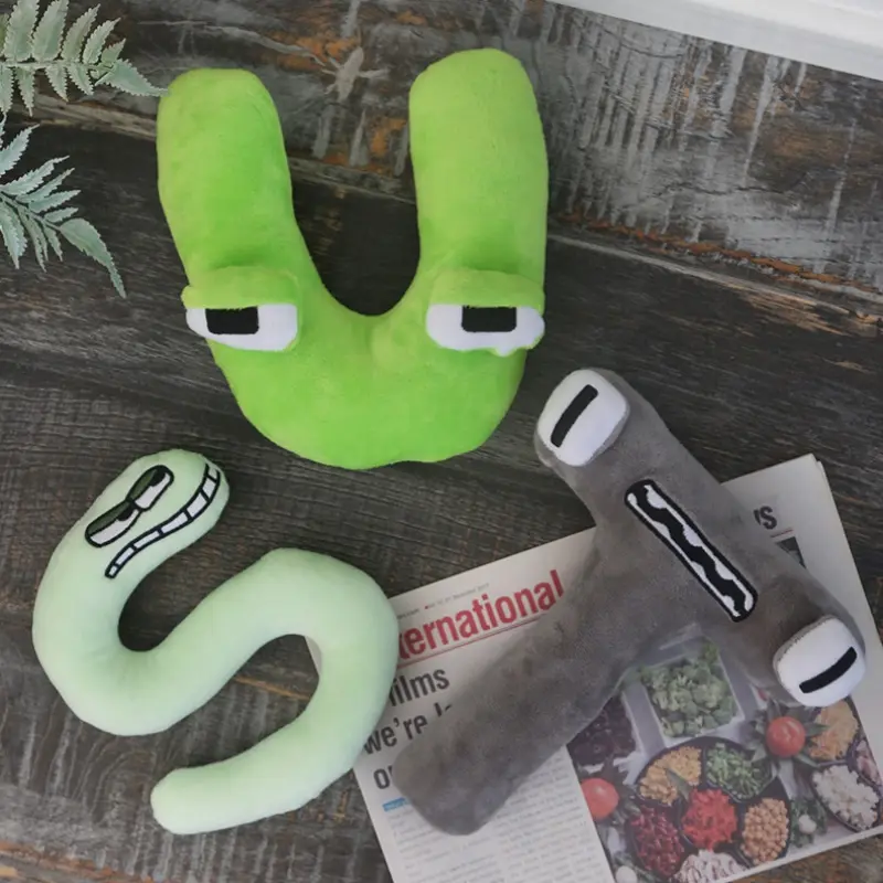 children's alphabet pillows