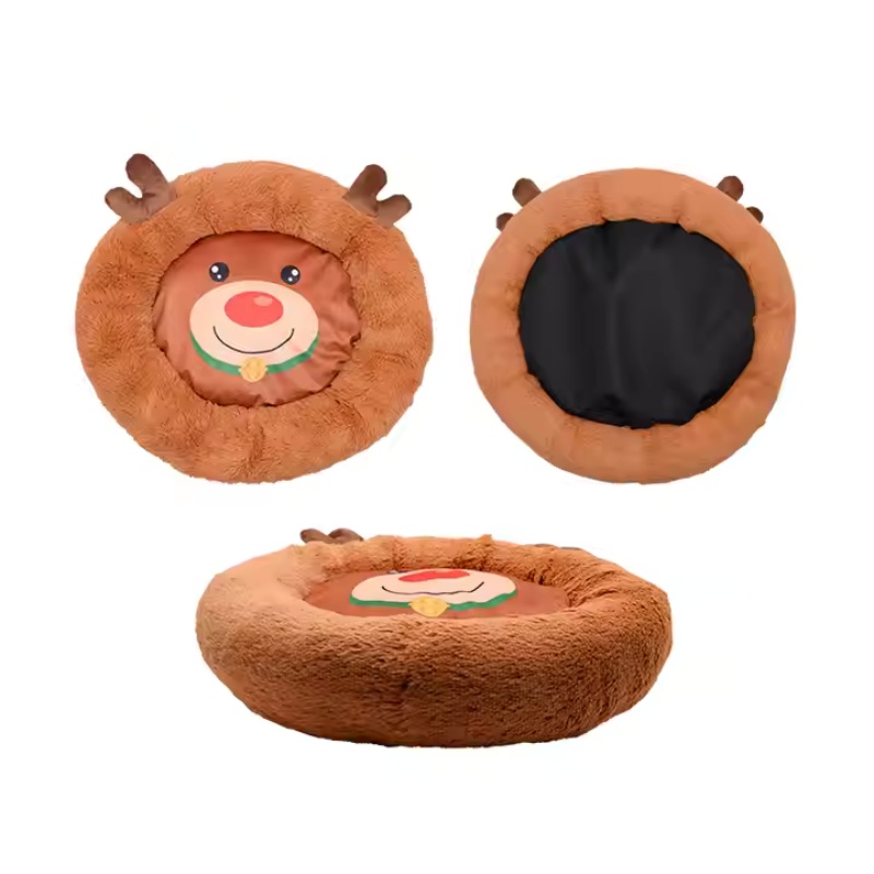  round pet bed 