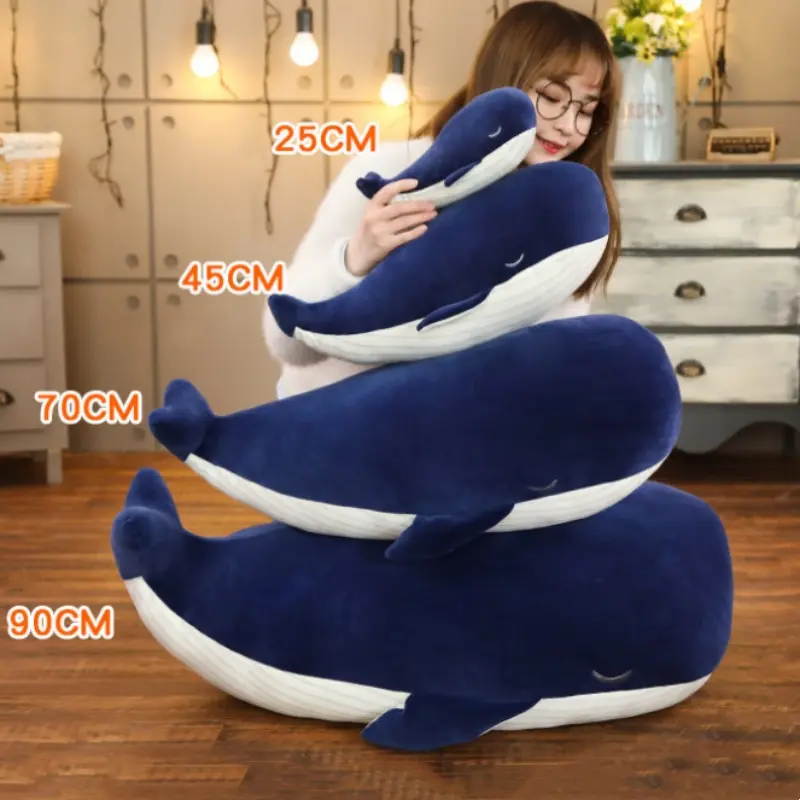 Whale stuffed animal