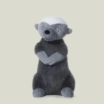 Simulated honey badger plush toys baby soothing  animal toys cute gifts