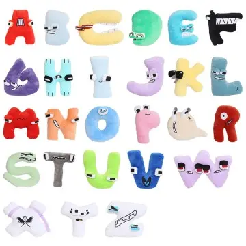 Alphabet Legend Alphabet plush throw pillows children educational toys
