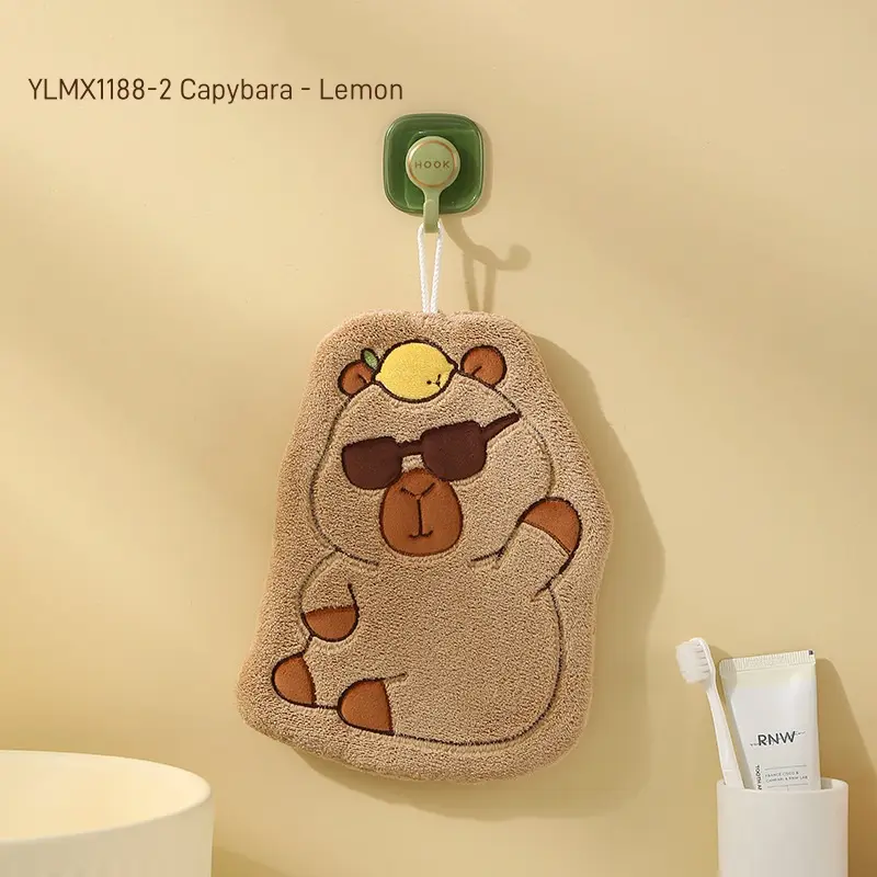capybara design towel 