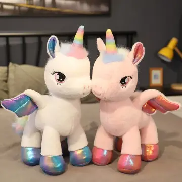 Rainbow Pegasus unicorn plush toys unicorn dolls sleeping throw pillow