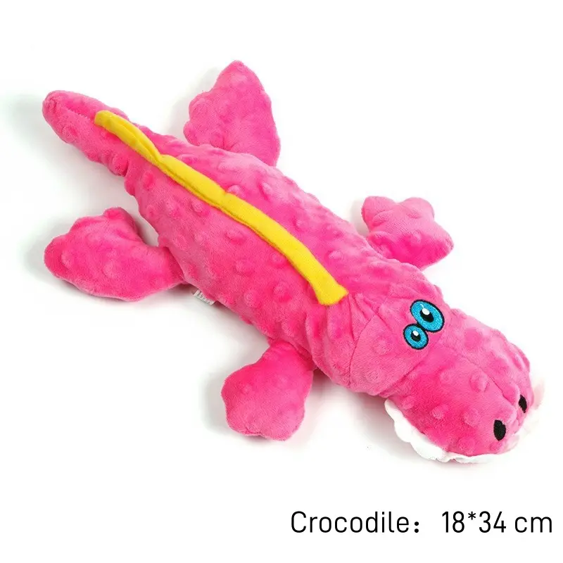 crocodile shaped dog toys