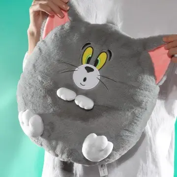 Cat and mouse plush toy Tom Cat pillow Jerry mouse throw pillow gifts